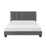Velvet Bed In a Box - Dark Grey