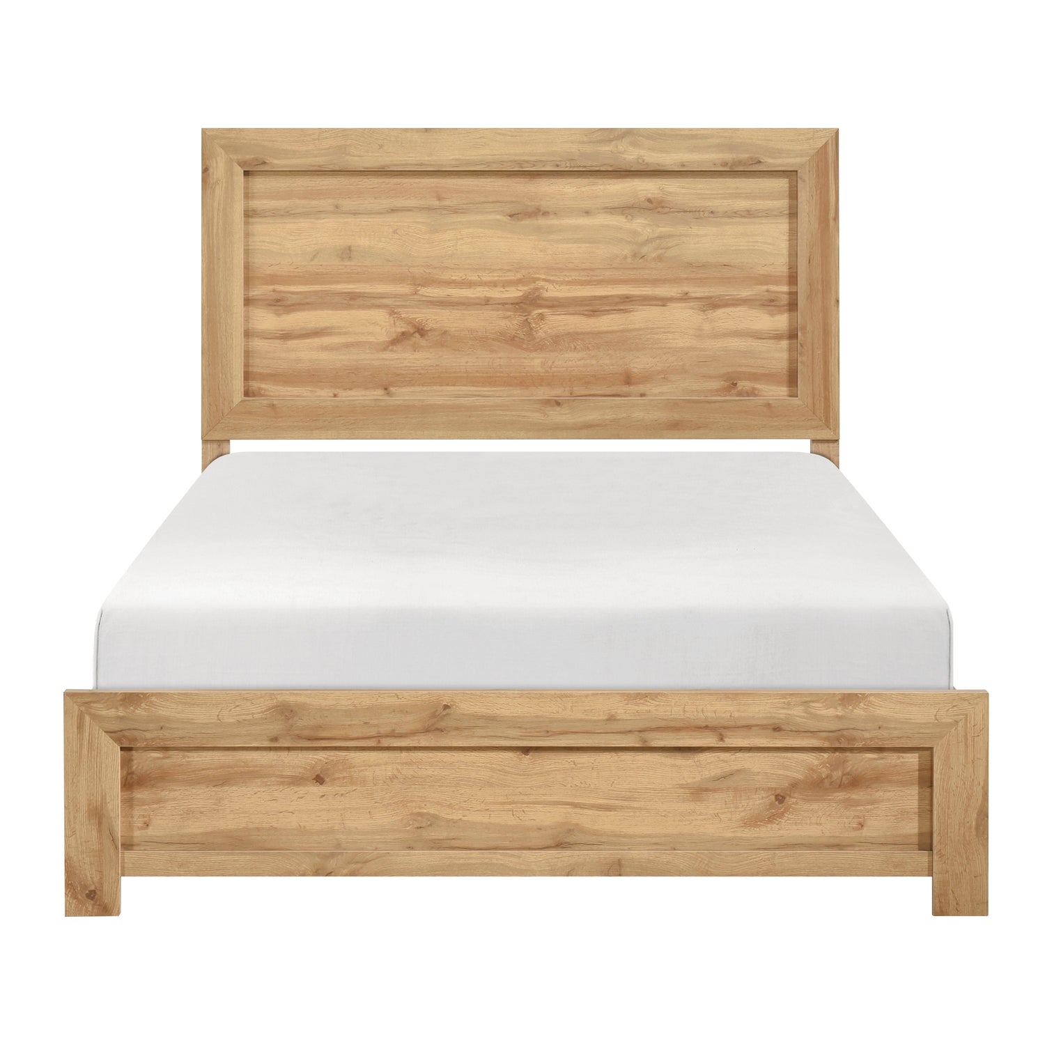 Modern Bed in a Box - Natural Finish