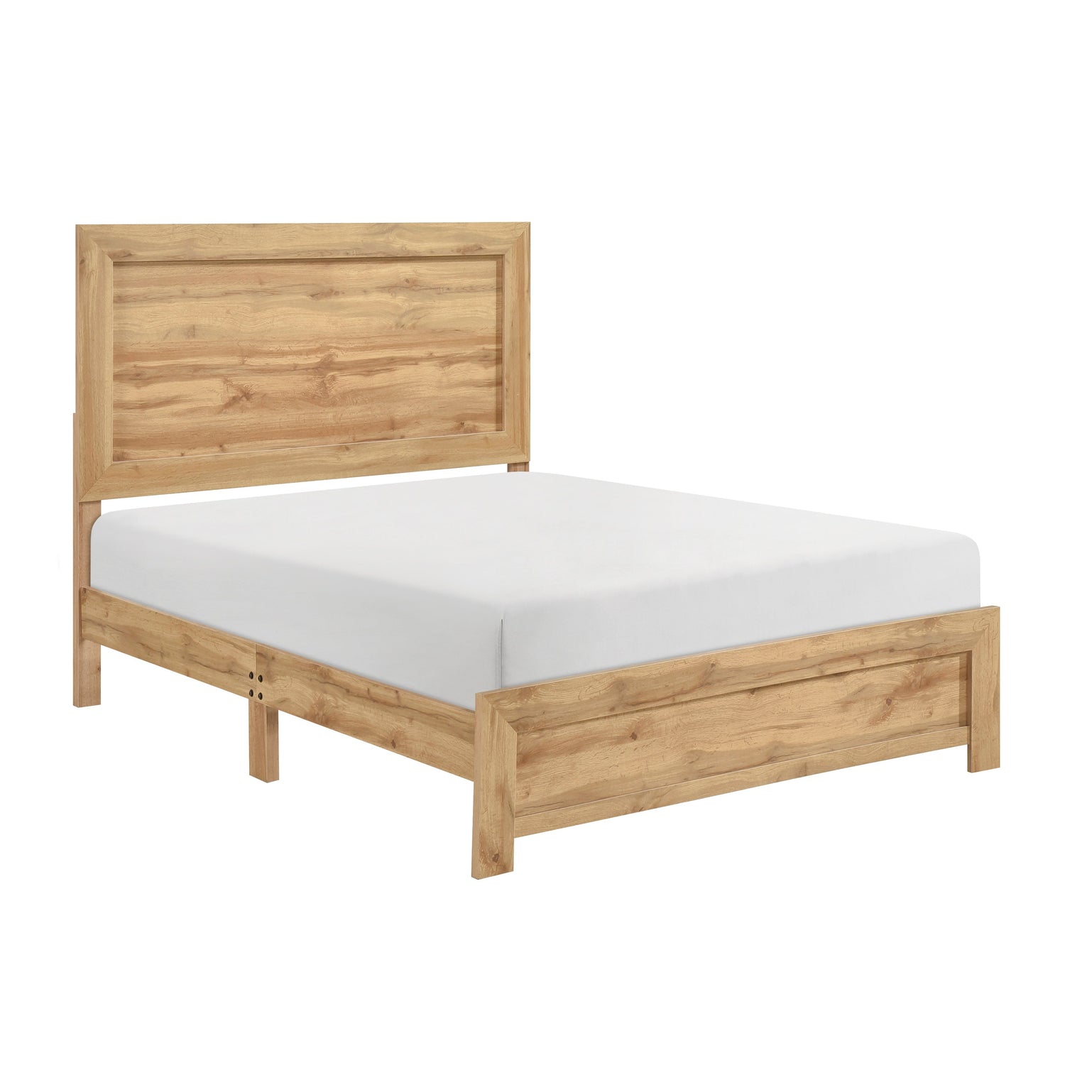 Modern Bed in a Box - Natural Finish