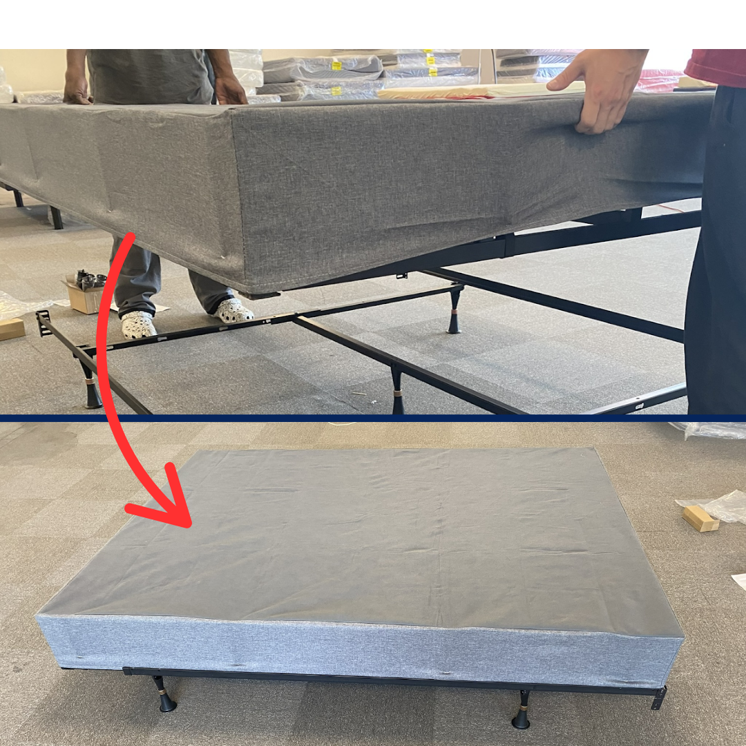 Heavy Duty Box Spring Foundation with Legs